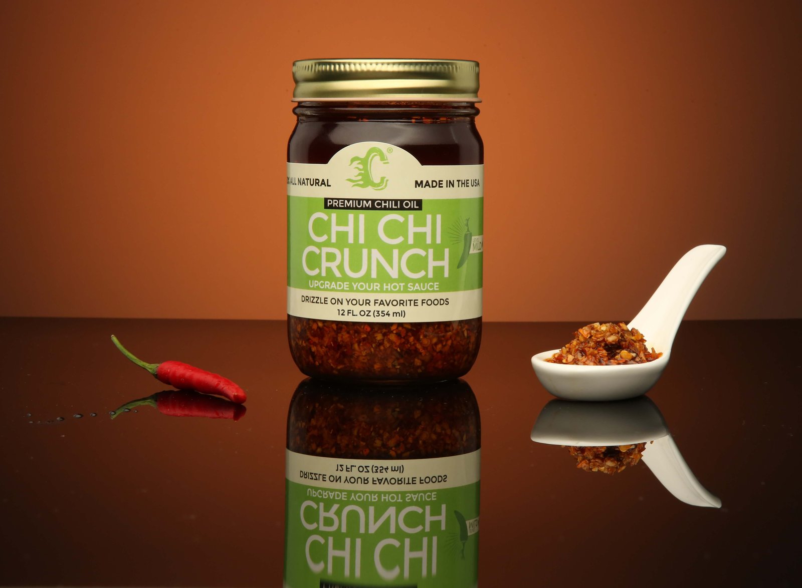 4 Pack (Save 10%) + FREE 3 Day Shipping - Chi Chi Crunch Large 12OZ (Mild)